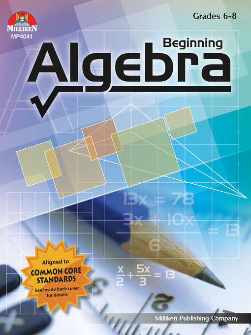 Title details for Beginning Algebra by Beverly Nance - Available